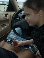 Blowjob in the car